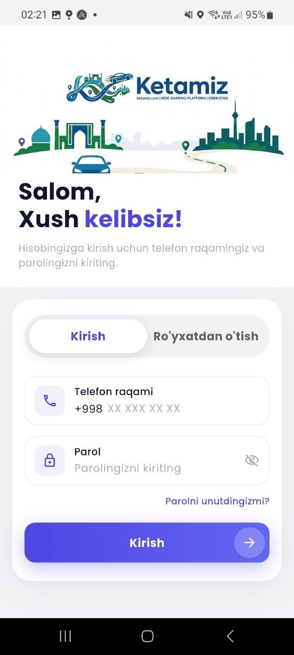 ketamiz.com ilova ekrani 3